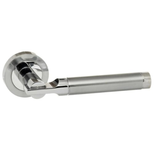 DAKOTA LEVER HANDLE ON ROUND ROSE